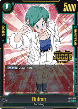 Bulma (FB03-071) - Judge Promos [Fusion World] (Common) [JPFW-FB03-071]