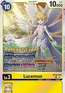 Lucemon (BT18-034) - Promos: Special Booster Ver 2.0 (Rare) [SB2.0P-BT18-034]