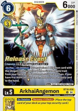 ArkhaiAngemon (BT18-038) - Promos: Special Booster Ver 2.0 (Uncommon) [SB2.0P-BT18-038]