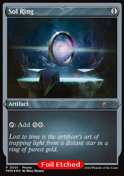 Sol Ring - Magic: The Gathering Foundations: Promos (Rare) [PFDN-1]