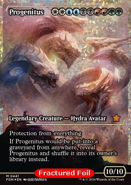 Progenitus (V.2) - Magic: The Gathering Foundations: Extras (Mythic) [XFDN-441]