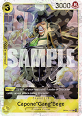 Capone"Gang"Bege" (OP04-100) (V.2) - The Best (Rare) [PRB01-OP04-100]