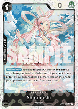 Shirahoshi (OP05-082) (V.2) - The Best (Rare) [PRB01-OP05-082]