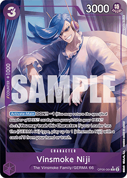 Vinsmoke Niji (OP06-064) (V.3) - The Best (Common) [PRB01-OP06-064]