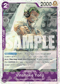 Vinsmoke Yonji (OP06-066) (V.2) - The Best (Common) [PRB01-OP06-066]