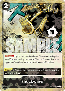 Shockwave (ST06-014) (V.2) - The Best (Common) [PRB01-ST06-014]