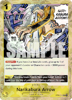 Narikabura Arrow (ST09-014) (V.2) - The Best (Common) [PRB01-ST09-014]