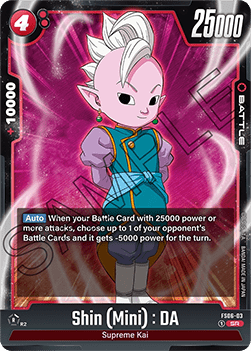 Shin (Mini) : DA (FS06-03) - Starter Deck: Son Goku (Mini) [Fusion World] (Super Rare) [FS06-03]