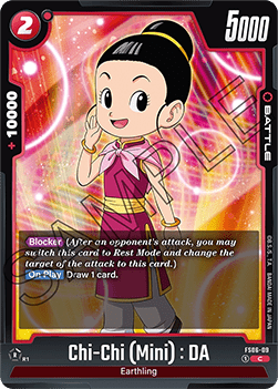 Chi-Chi (Mini) : DA (FS06-09) - Starter Deck: Son Goku (Mini) [Fusion World] (Common) [FS06-09]