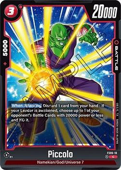 Piccolo (FS06-10) - Starter Deck: Son Goku (Mini) [Fusion World] (Common) [FS06-10]