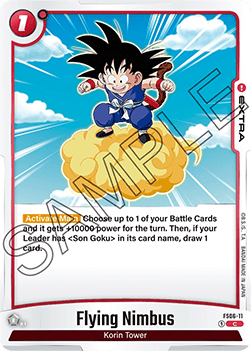 Flying Nimbus (FS06-11) - Starter Deck: Son Goku (Mini) [Fusion World] (Common) [FS06-11]