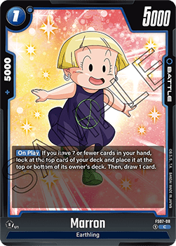 Marron (FS07-08) - Starter Deck: Vegeta (Mini) [Fusion World] (Common) [FS07-08]