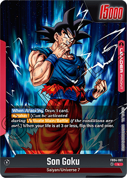 Son Goku // Son Goku (FB04-001)  (V.1 - Leader) - Ultra Limit [Fusion World] (Leader) [FB04-001]