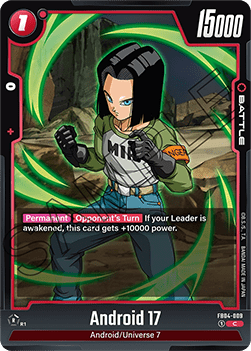 Android 17 (FB04-009) - Ultra Limit [Fusion World] (Common) [FB04-009]