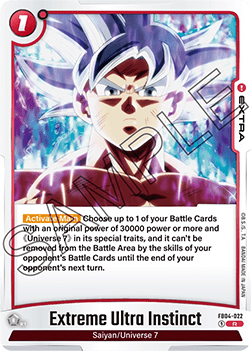 Extreme Ultra Instinct (FB04-022) - Ultra Limit [Fusion World] (Rare) [FB04-022]