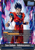 Son Gohan : Adolescence // Son Gohan : Adolescence (FB04-026)  (V.1 - Leader) - Ultra Limit [Fusion World] (Leader) [FB04-026]
