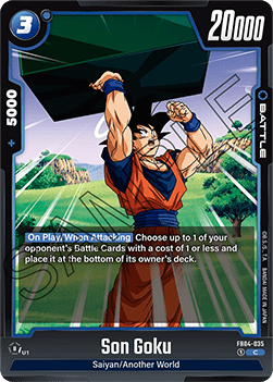 Son Goku (FB04-035) - Ultra Limit [Fusion World] (Common) [FB04-035]