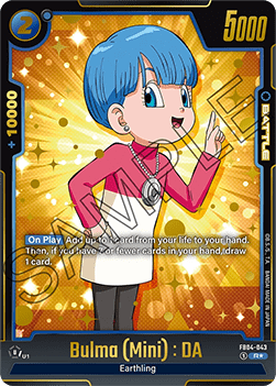Bulma (Mini) : DA (FB04-043)  (V.2 - Alternate Art) - Ultra Limit [Fusion World] (Alternate Art) [FB04-043]