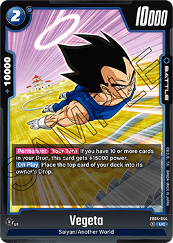 Vegeta (FB04-044) - Ultra Limit [Fusion World] (Uncommon) [FB04-044]