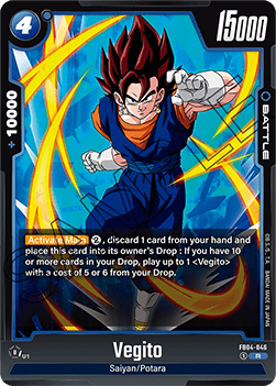 Vegito (FB04-046) - Ultra Limit [Fusion World] (Rare) [FB04-046]