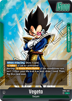 Vegeta // Vegeta (FB04-051)  (V.1 - Leader) - Ultra Limit [Fusion World] (Leader) [FB04-051]