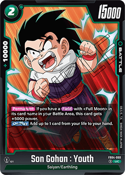 Son Gohan : Youth (FB04-060) - Ultra Limit [Fusion World] (Uncommon) [FB04-060]