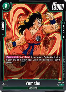 Yamcha (FB04-071) - Ultra Limit [Fusion World] (Common) [FB04-071]