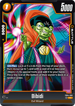 Bibidi (FB04-086) - Ultra Limit [Fusion World] (Common) [FB04-086]