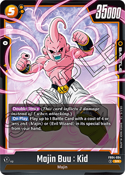 Majin Buu : Kid (FB04-094)  (V.1 - Super Rare) - Ultra Limit [Fusion World] (Super Rare) [FB04-094]