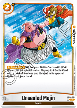 Unsealed Majin (FB04-101) - Ultra Limit [Fusion World] (Uncommon) [FB04-101]