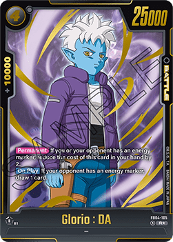 Glorio : DA (FB04-105)  (V.2 - Rare) - Ultra Limit [Fusion World] (Rare) [FB04-105]