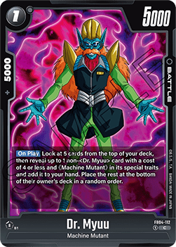 Dr. Myuu (FB04-112) - Ultra Limit [Fusion World] (Common) [FB04-112]