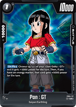 Pan : GT (FB04-117) - Ultra Limit [Fusion World] (Uncommon) [FB04-117]