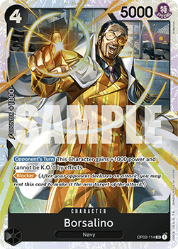 Borsalino (OP02-114) (V.1) - The Best (Super Rare) [PRB01-OP02-114]