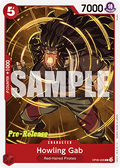 Howling Gab (OP09-006) - Promos: Emperors in the New World (Common) [OP09P-006]