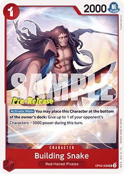 Building Snake (OP09-008) - Promos: Emperors in the New World (Uncommon) [OP09P-008]