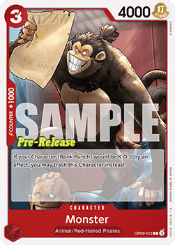 Monster (OP09-012) - Promos: Emperors in the New World (Common) [OP09P-012]