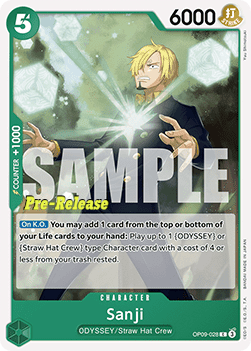 Sanji (OP09-028) - Promos: Emperors in the New World (Common) [OP09P-028]