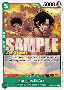 Portgas.D.Ace (OP09-035) - Promos: Emperors in the New World (Uncommon) [OP09P-035]