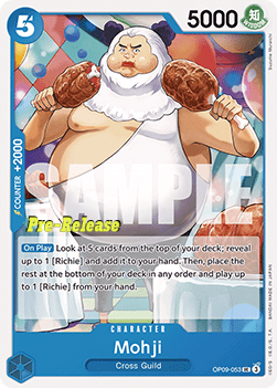 Mohji (OP09-053) - Promos: Emperors in the New World (Uncommon) [OP09P-053]