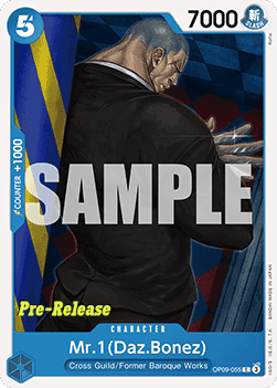 Mr.1(Daz.Bonez) (OP09-055) - Promos: Emperors in the New World (Common) [OP09P-055]