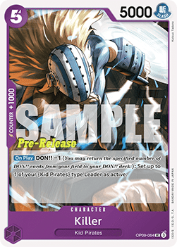 Killer (OP09-064) - Promos: Emperors in the New World (Uncommon) [OP09P-064]