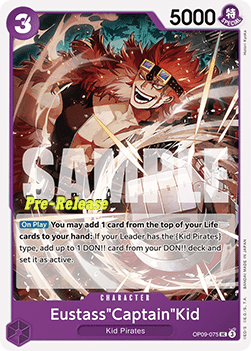 Eustass"Captain"Kid (OP09-075) - Promos: Emperors in the New World (Uncommon) [OP09P-075]