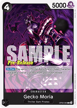 Gecko Moria (OP09-085) - Promos: Emperors in the New World (Common) [OP09P-085]
