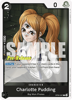 Charlotte Pudding (OP09-087) - Promos: Emperors in the New World (Common) [OP09P-087]