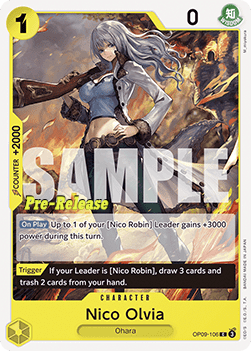 Nico Olvia (OP09-106) - Promos: Emperors in the New World (Common) [OP09P-106]