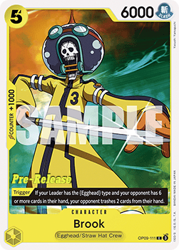 Brook (OP09-111) - Promos: Emperors in the New World (Common) [OP09P-111]
