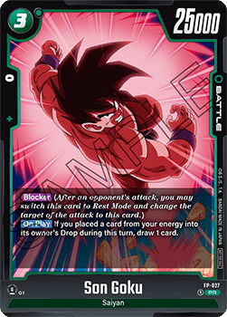 Son Goku ​ (FP-027)  (V.1 - Promo) - Promos (Promo) [P-027]