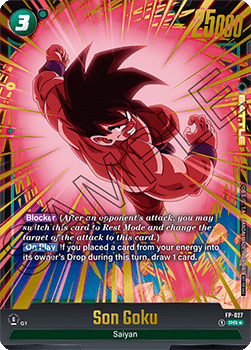 Son Goku ​ (FP-027)  (V.2 - Promo) - Promos [Fusion World] (Promo) [FWP-027]