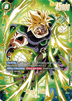 Broly : BR (FS03-10)  (V.1 - Super Rare) - Unnumbered Promos [Fusion World] (Super Rare) [FWUP-FS03-10]
